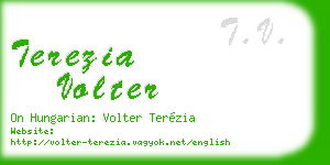 terezia volter business card